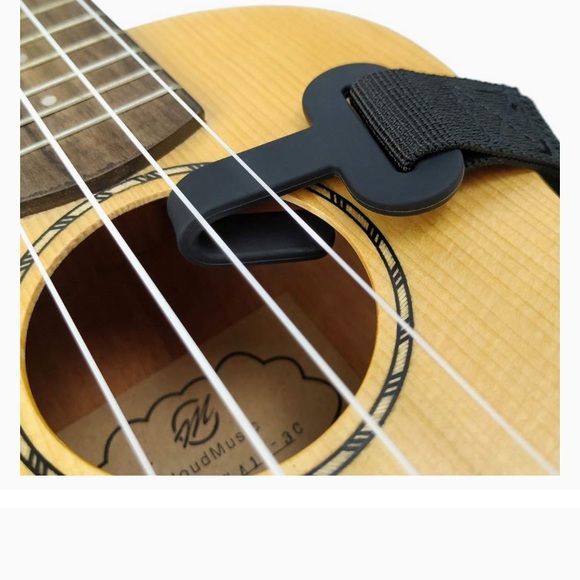 CloudMusic Woven Jacquard Loop Hook Ukulele Strap - Picture 7 of 7